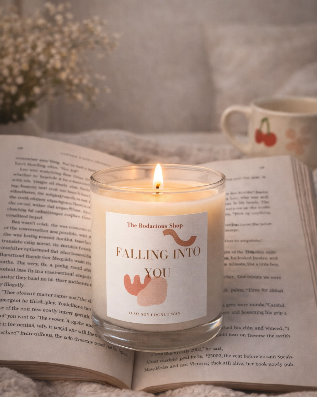 Falling into You | 11 oz Coconut-Soy Candle