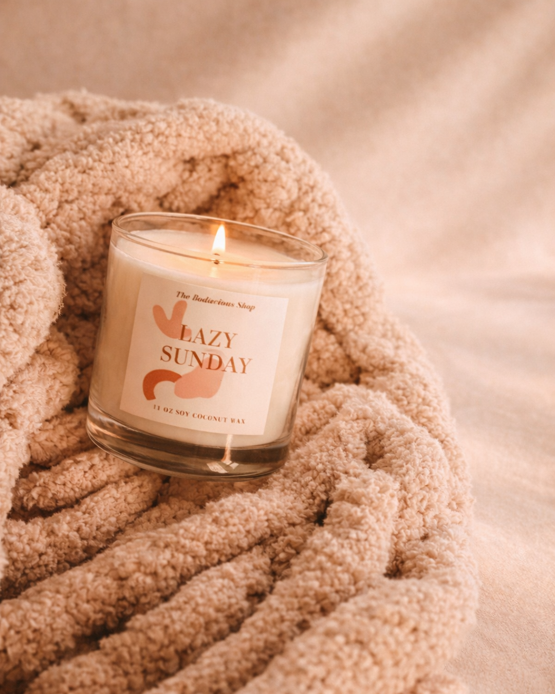 A Lazy Sunday | 11 oz Coconut-Soy Candle