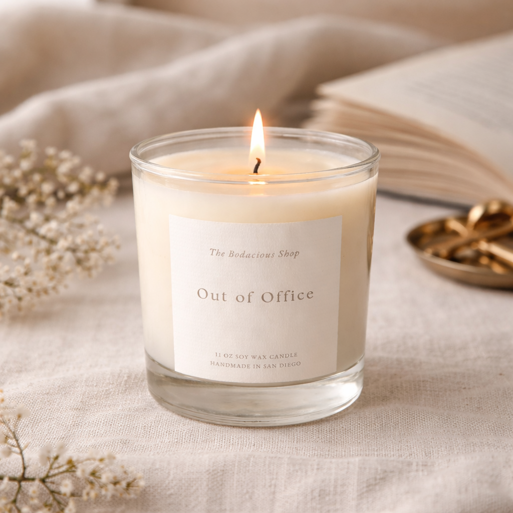 Out of Office | 11 oz Coconut-Soy Candle